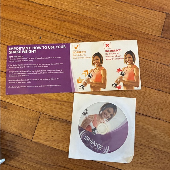 Shake Weight Dumbbell with DVD - Picture 2 of 5